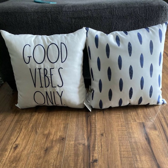Rae Dunn Other - Rae Dunn | Good Vibes Only Surf Pillow